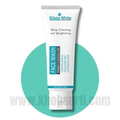 Gluta White Face Wash for Radiant Glow All Skin Types